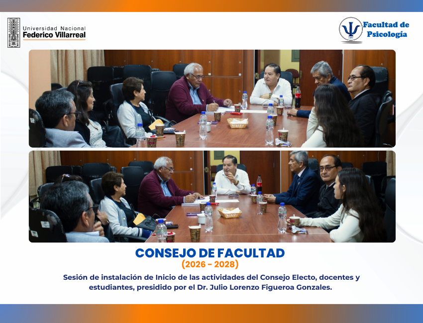 Facultad de Psicología conforma su Consejo de Facultad para el período 2026–2028