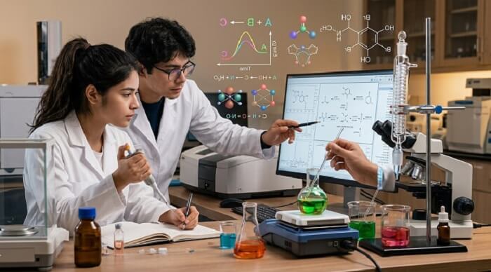 Imagen de presentación de la carrera de quimica