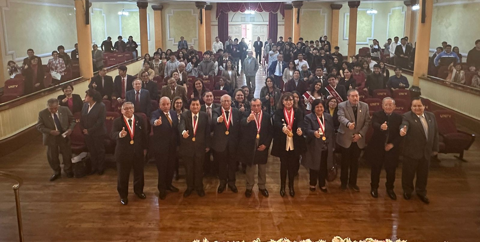 CEREMONIA CENTRAL - 65° Aniversario de la Facultad de Ciencias Economicas - UNFV