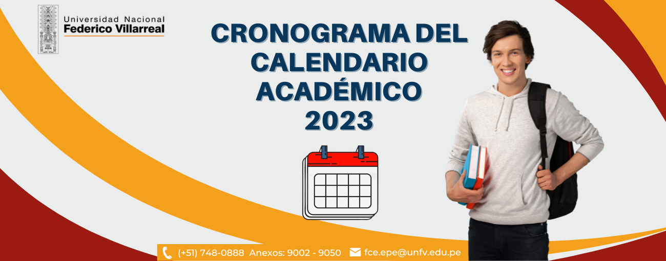 DESCARGA AQUI | Cronograma del Calendario Académico 2023