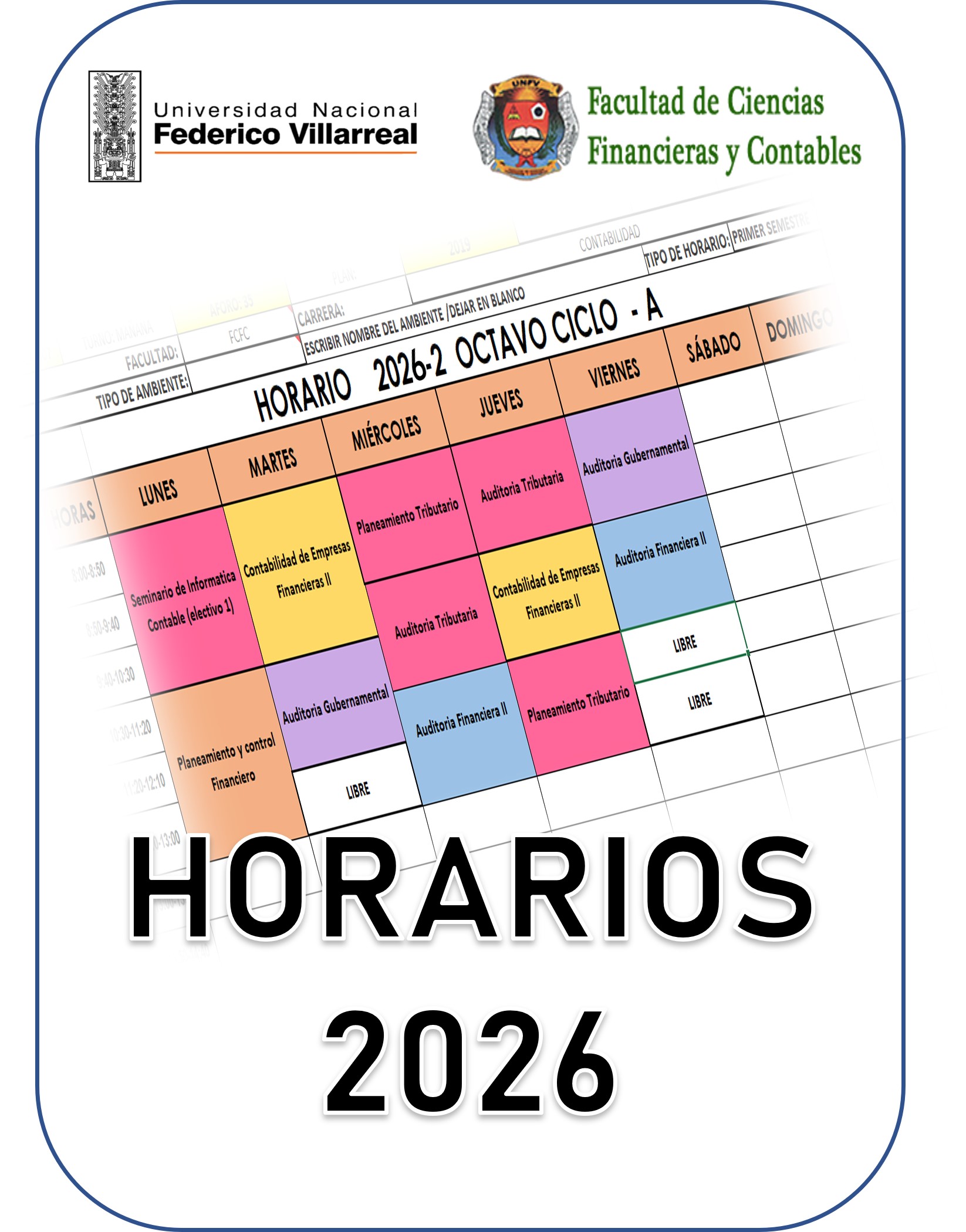 Horarios 2025