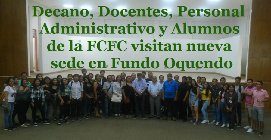 Visita al Nuevo Local FCFC en Fundo Oquendo