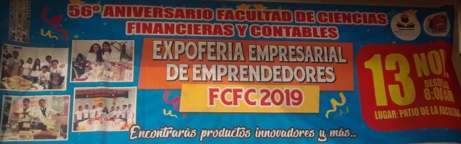 ExpoFeria Empresarial de Emprendedores FCFC 2019