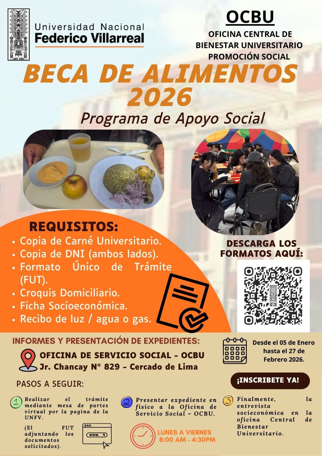 Beca de Alimentos 2026