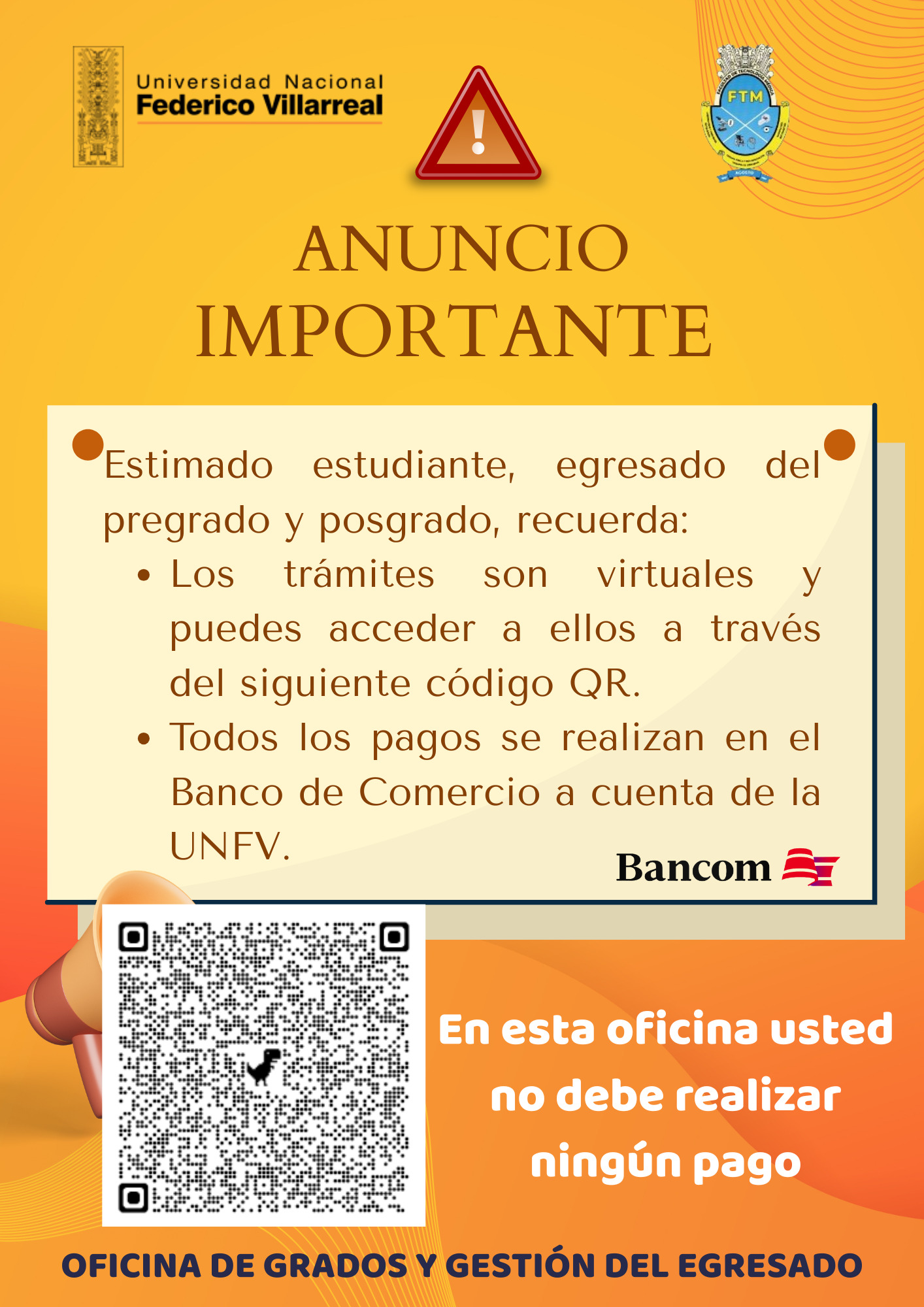 AVISO GRADO